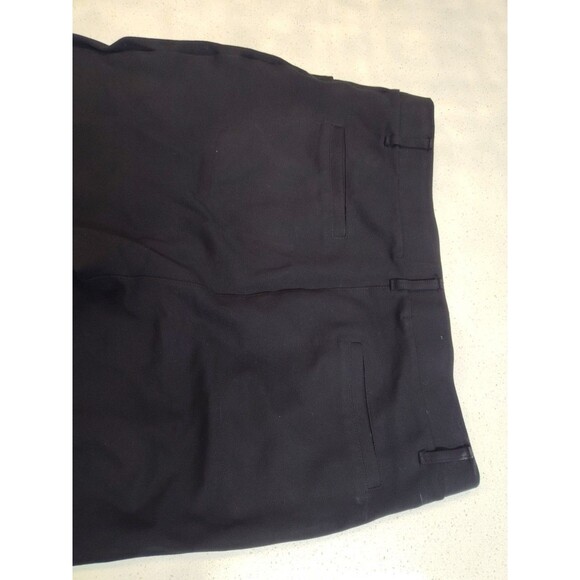 Quince Women Ultra-Stretch Ponte Straight Leg 4-Pocket Pants Size Large Black - Picture 6 of 7